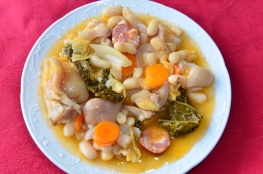 Feijoada com couve